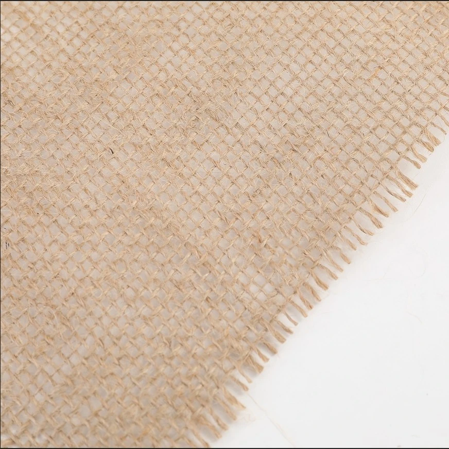 40inch Width Degradable Solid Natural Jute Fabric